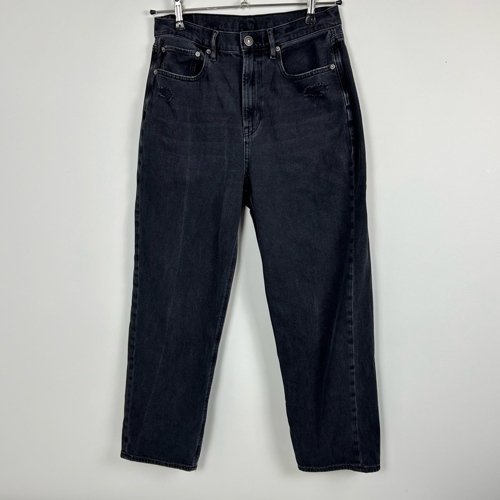 American Eagle Outfitters Black Boyfriend Jeans
